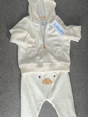 NEW Carters 6M baby boy body towel outfit - never used - with tags - see below